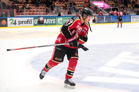 Luleås Andreas Falk deppar