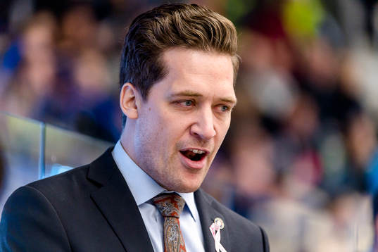 Växjös tränare Sam Hallam