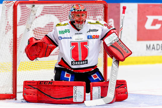 Örebros målvakt Julius Hudacek