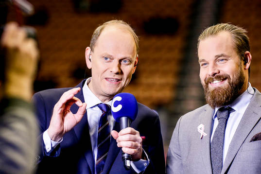 Cmores experter Lasse Granqvist och Sanny Lindström
