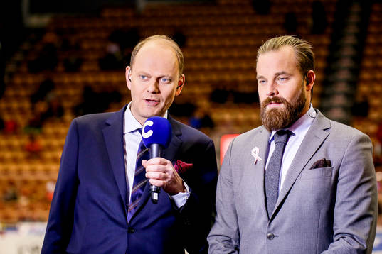 Cmores experter Lasse Granqvist och Sanny Lindström