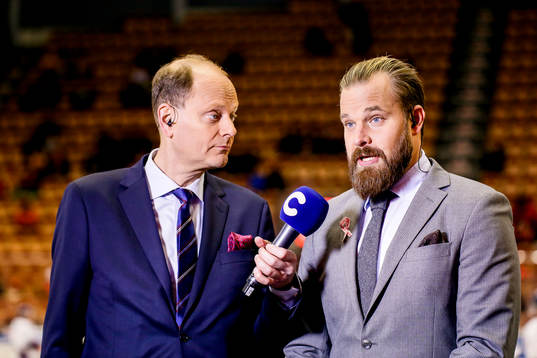 Cmores experter Lasse Granqvist och Sanny Lindström