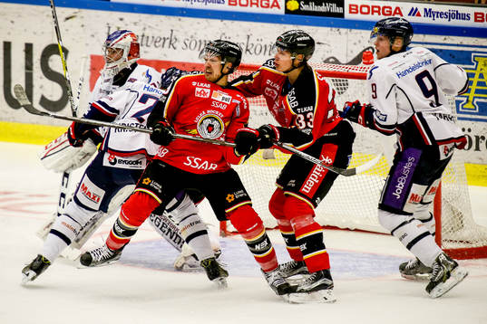 Luleås Johan Forsberg och Christopher Mastomäki