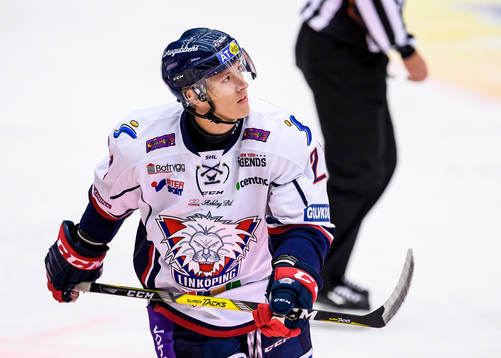 Linköpings Emil Sylvegård deppar