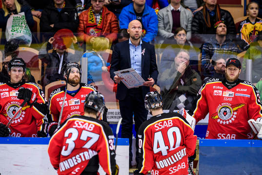 Luleås assisterande tränare Anders Burström