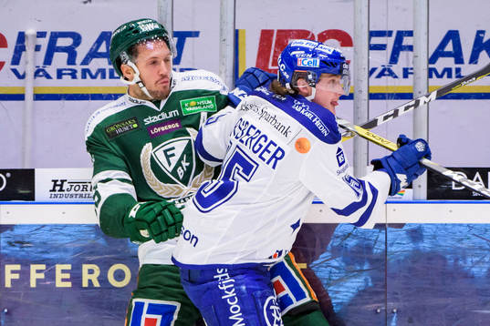 Färjestads Ole-Kristian Tollefsen och Leksands Johan