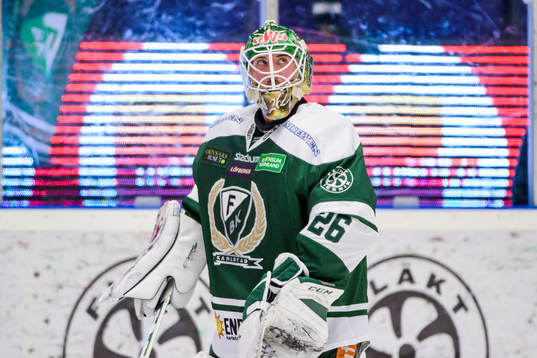 Färjestads målvakt Stefan Steen