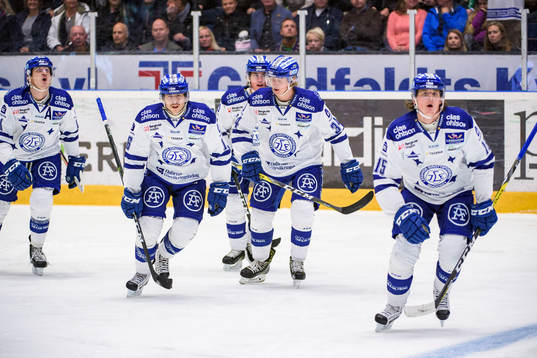 Leksands Martin Karlsson, János Hári, Olle Alsing och