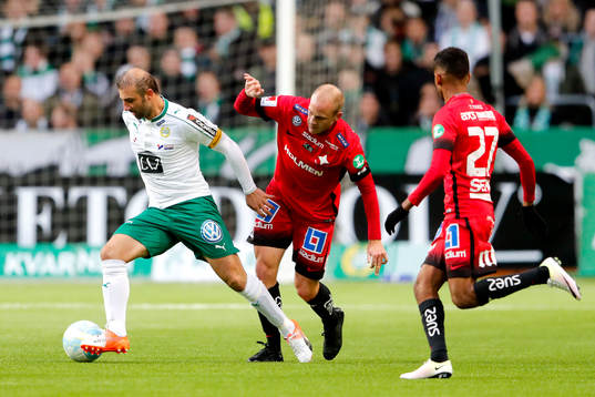 Hammarbys Kennedy Bakircioglu och Norrköpings Daniel