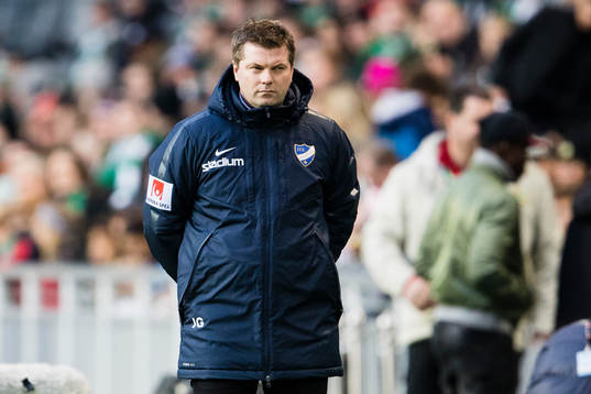 Norrköpings tränare Jens Gustafsson