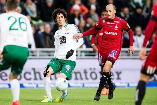 Hammarbys Romulo Cabral Pereira Pinto och Norrköpings