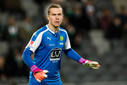Hammarbys målvakt Ögmundur Kristinsson