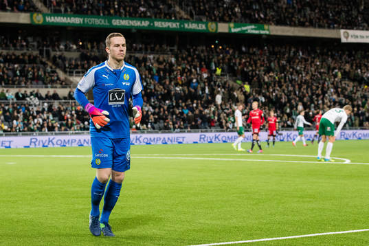 Hammarbys målvakt Ögmundur Kristinsson