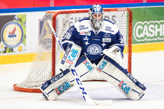 Leksands målvakt Henrik Haukeland