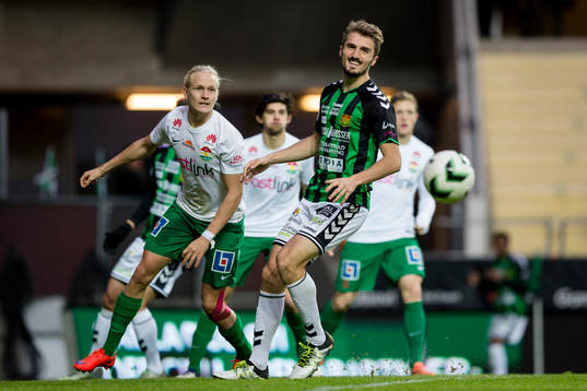 Dalkurds Henrik Löfkvist och GAIS Dardan Rexhepi