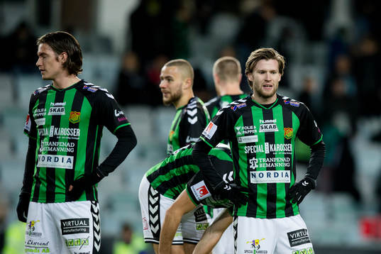 GAIS Robin Book och Johan Lundgren deppar