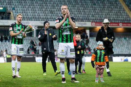 GAIS Björn Andersson avtackas för sin tid i klubben