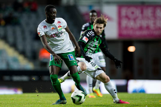 Dalkurds Omar Jagne och GAIS Johan Lundgren