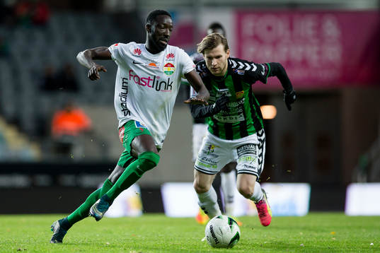 Dalkurds Omar Jagne och GAIS Johan Lundgren