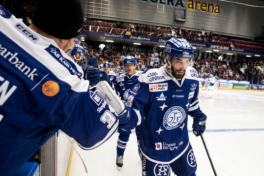 Leksands Markus Lauridsen jublar