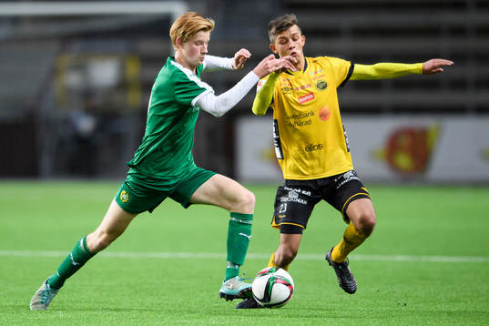 Hammarbys David Nilsson och Elfsborgs Danijel Ramadanovic