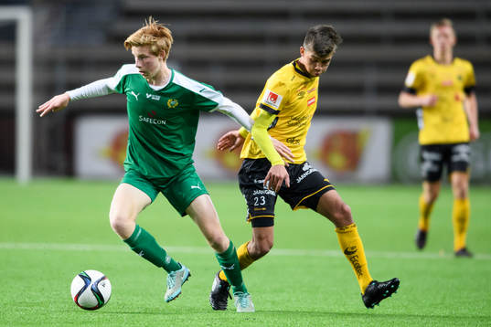 Hammarbys David Nilsson och Elfsborgs Danijel Ramadanovic