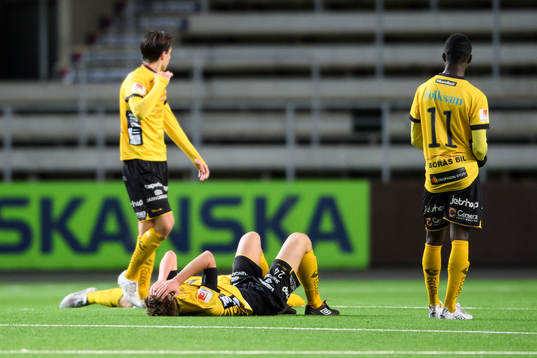 Elfsborgs spelare deppar