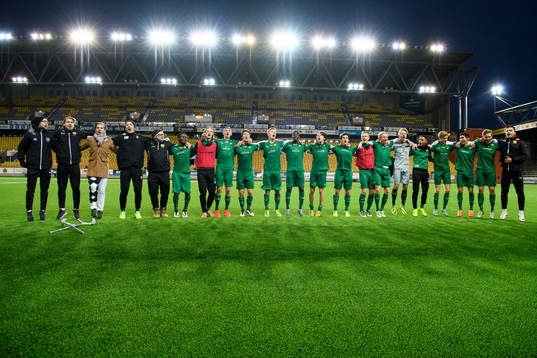 Hammarbys spelare tackar publiken