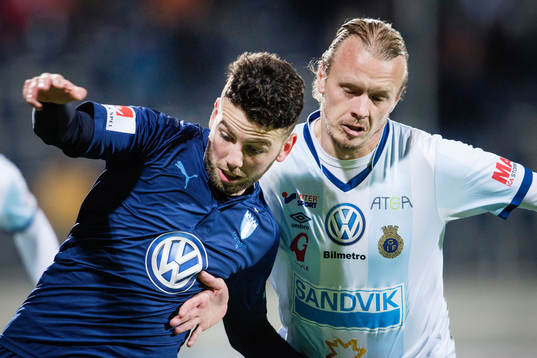 Malmö FFs Erdal Rakip och Gefles Jesper Florén