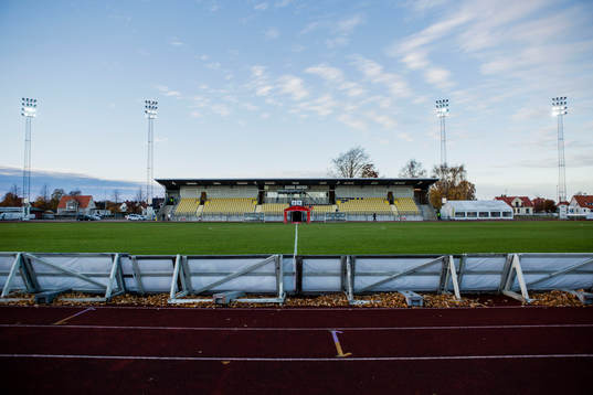 Vy över Ängelholms IP