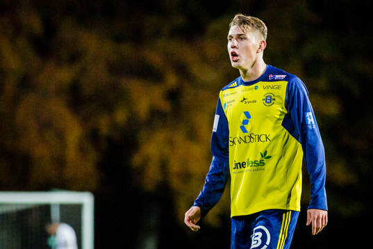 Ängelholms Fredrik Lundgren deppar