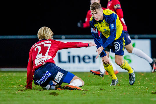 Ängelholms Fredrik Lundgren är frustrerad