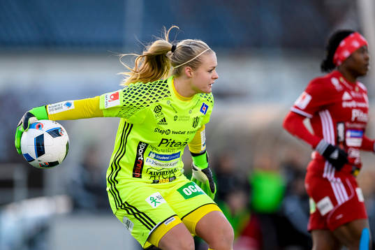 Piteås målvakt Hilda Carlén