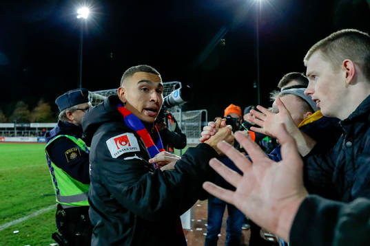 Helsingborgs Jordan Larsson tackar fansen