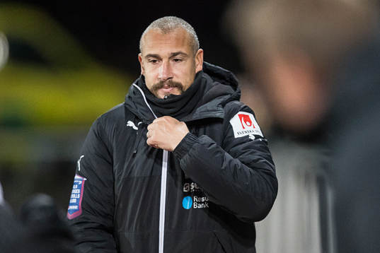Helsingborgs tränare Henrik Larsson