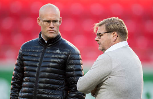 Sundsvalls tränare Joel Cedergren och Kalmars tränare