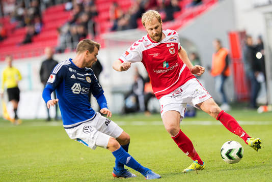 Kalmars Markus Thorbjörnsson och Sundsvalls Eric Larsson