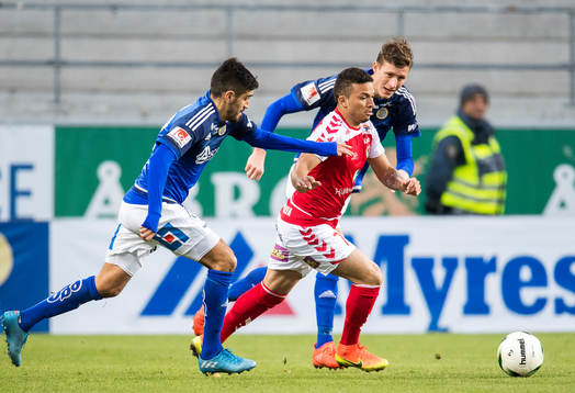 Kalmars Ismael Silva Lima och Sundsvalls Stefan Silva