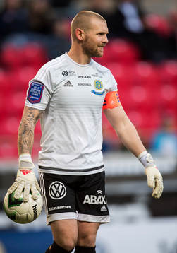 Sundsvalls målvakt Tommy Naurin