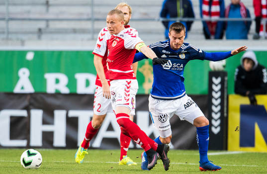 Kalmars Tobias Eriksson och Sundsvalls Eric Larsson