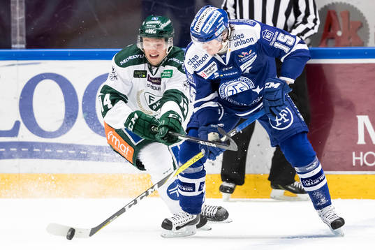 kamp om pucken Leksands Johan Porsberger Färjestads Lukas