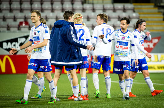 Glada miner hos Luleåspelarna