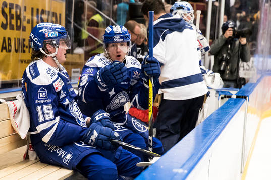Leksands Johan Porsberger och Daniel Bertov