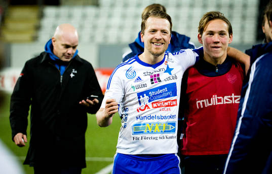 Glada miner hos Luleåspelarna
