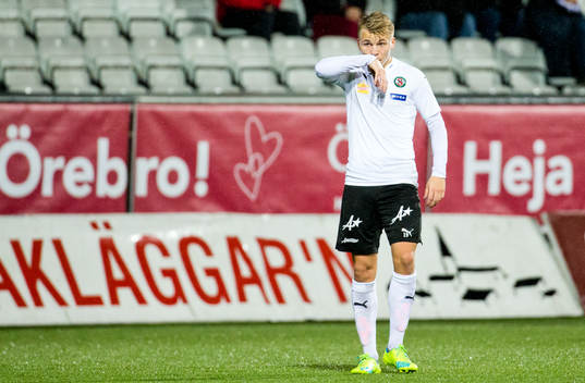 Örebros Sebastian Ring deppar