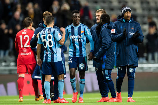 Djurgårdens Philana Tinotenda Kadewere ser glad ut