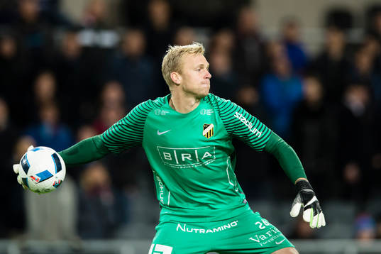 Häckens målvakt Peter Abrahamsson