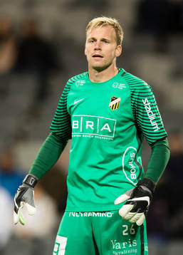 Häckens målvakt Peter Abrahamsson