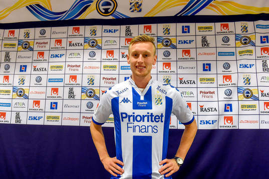 IFK Göteborgs nyförvärv Sebastian Ohlsson  presenterades