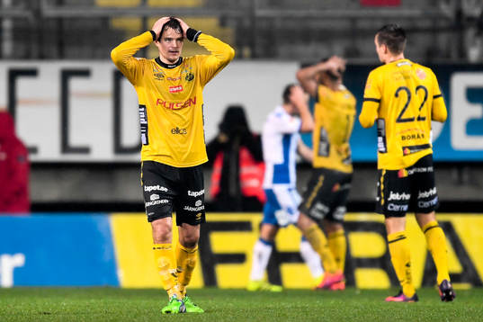 Elfsborgs Henning Hauger deppar